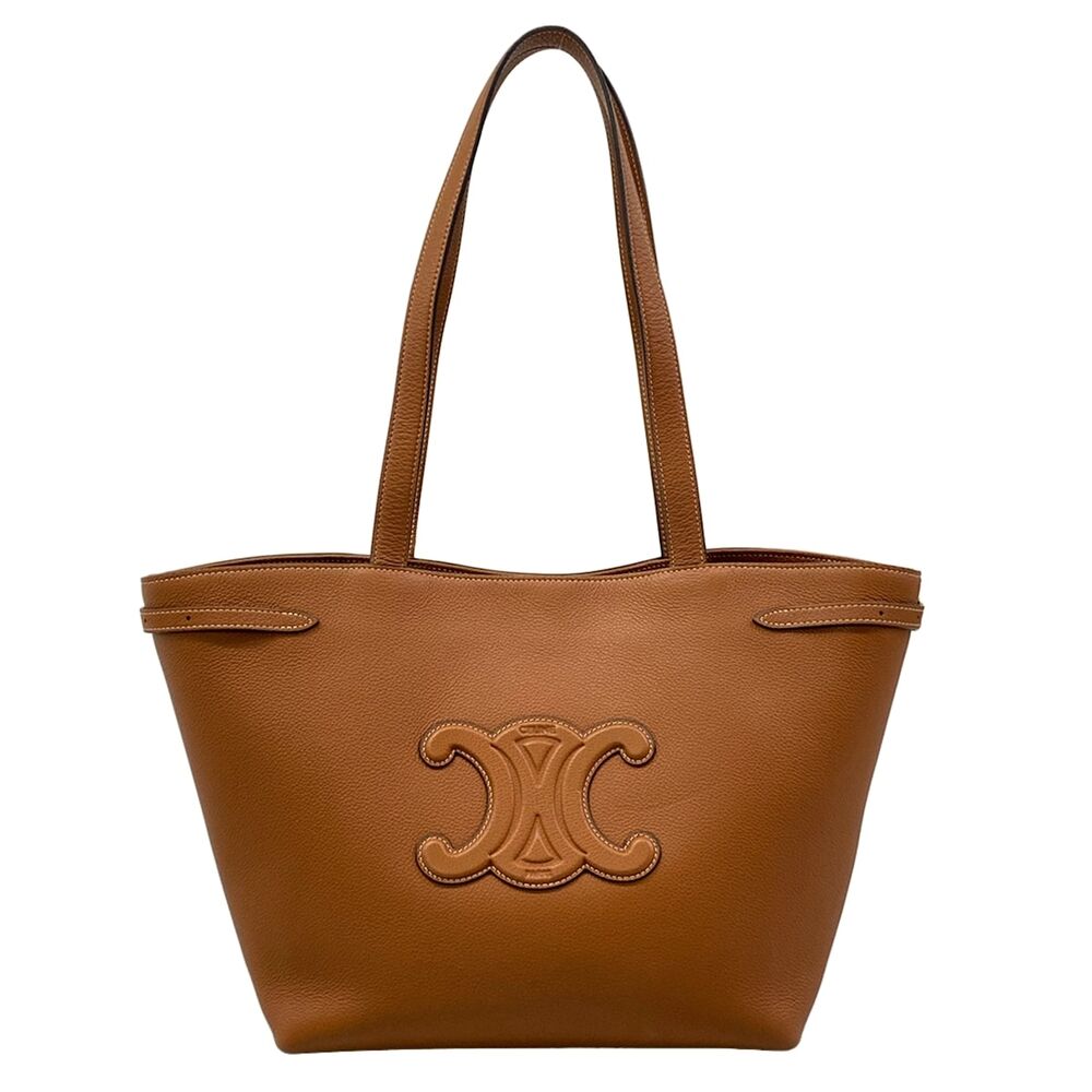 Celine Small Hippo Anais Cuir Trionf Tote Bag Tan (Brown)